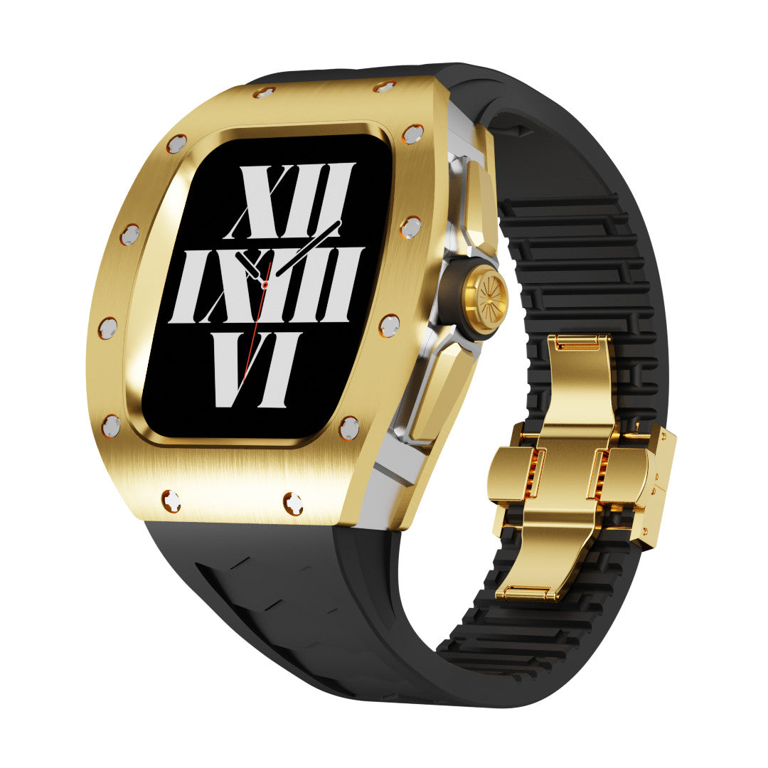 RM9008 Series - Champagne Wine barrel Apple Watch Case
