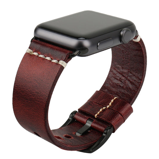 Full-Grain Leather Band for Apple Watch