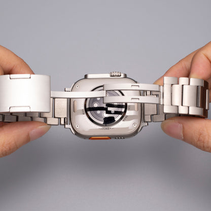 Titanium Triple Link Bracelet For Apple Watch