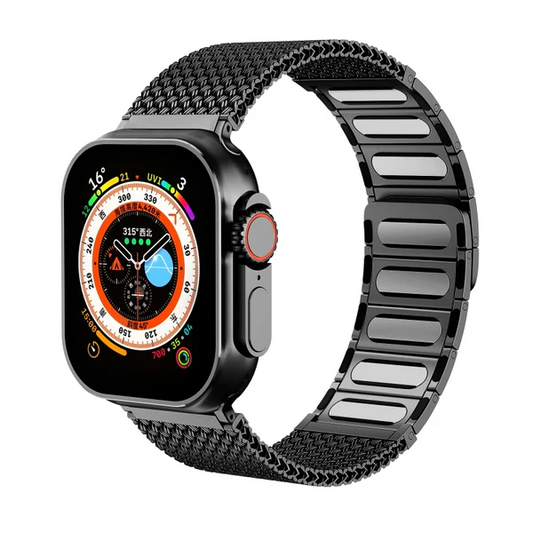 Stainless Steel Braided Magnetic Band For Apple Watch