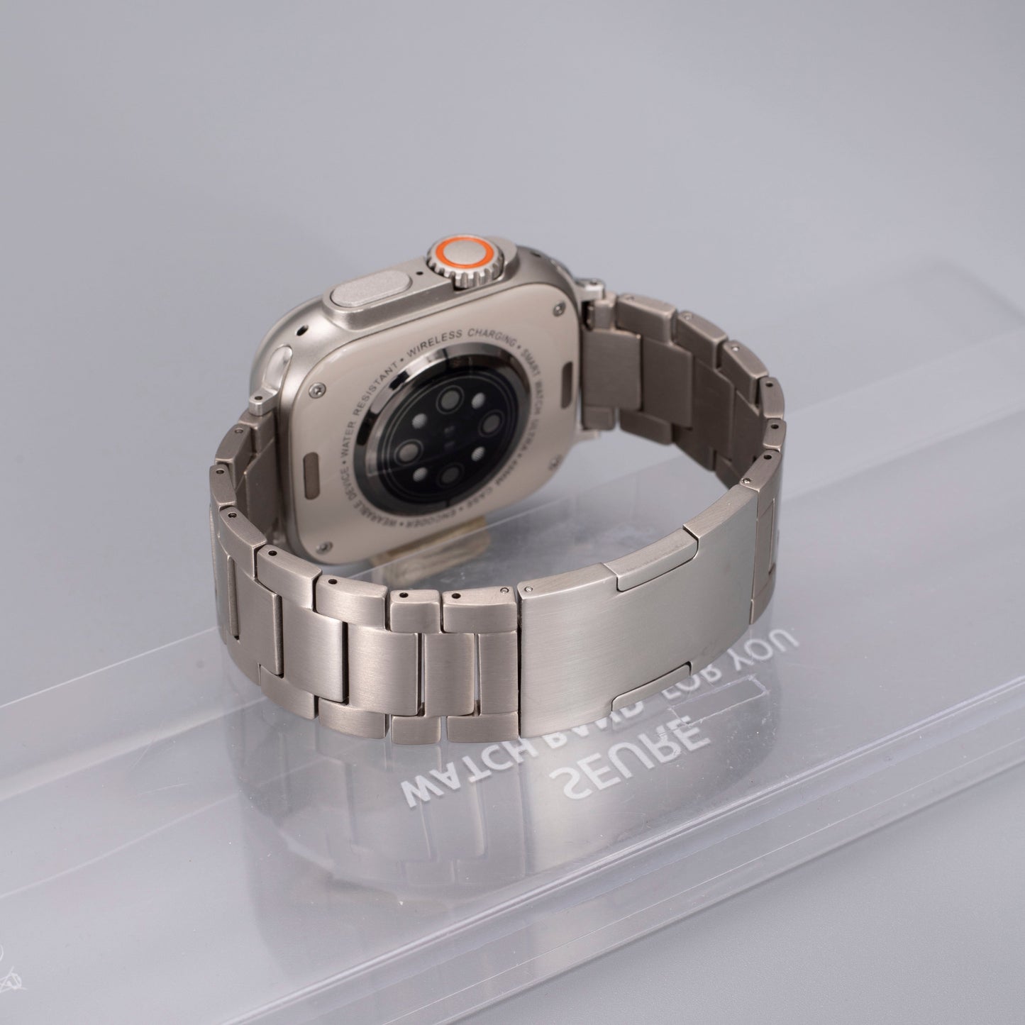 Titanium Triple Link Bracelet For Apple Watch