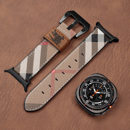 Classic Handmade Leather Band For Samsung Galaxy Watch