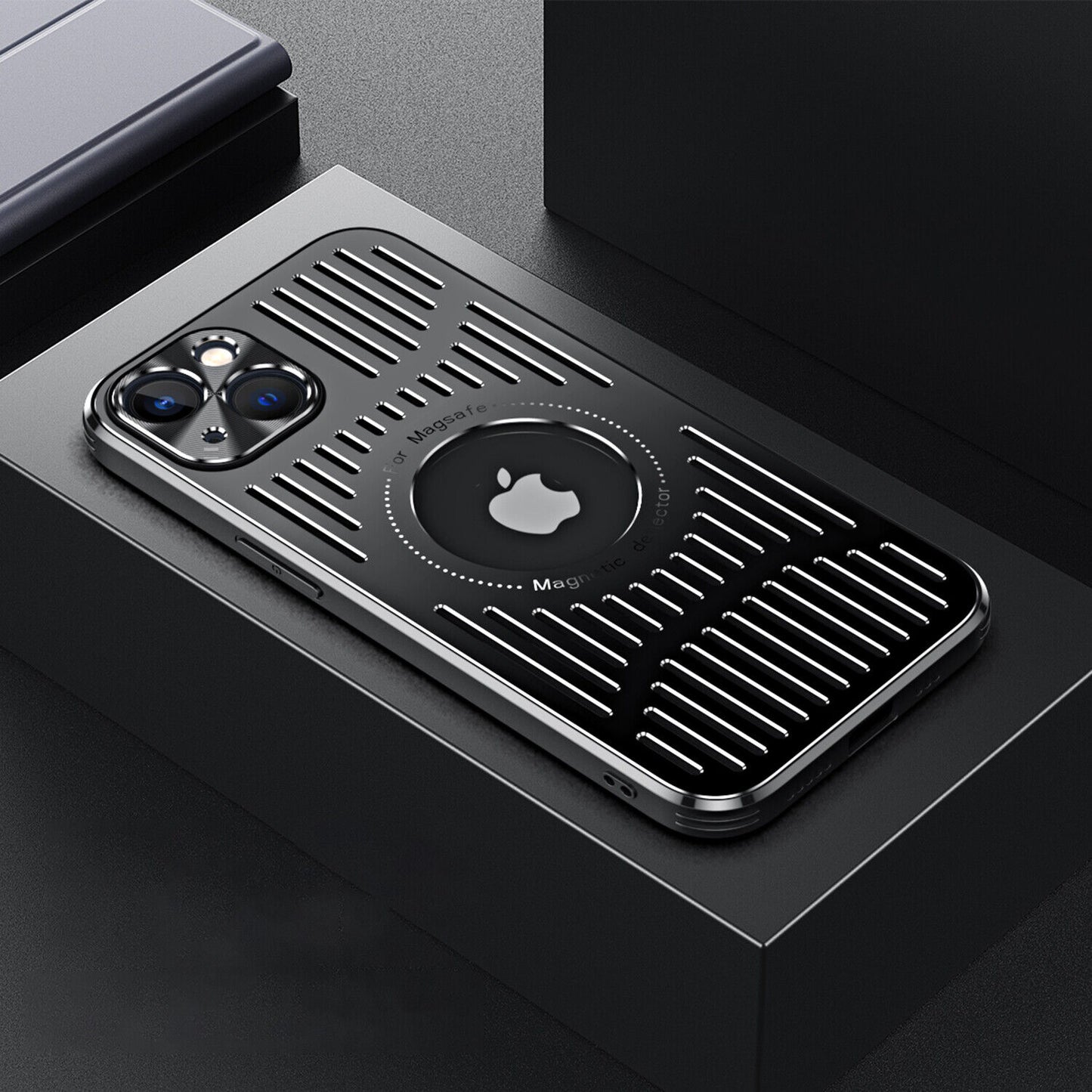 Metal Magnetic Heat Dissipation Ventilated IPhone Case